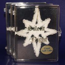 3 Pack of Star Silent Night Ornaments Image